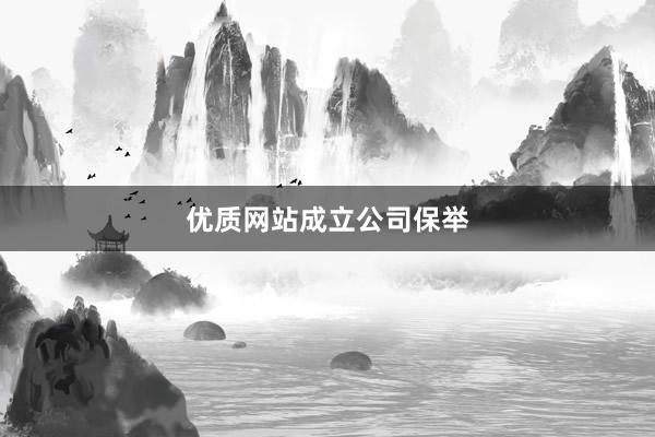 优质网站成立公司保举
