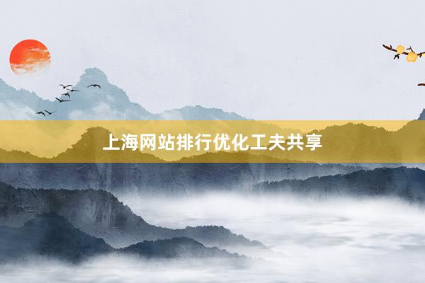 上海网站排行优化工夫共享